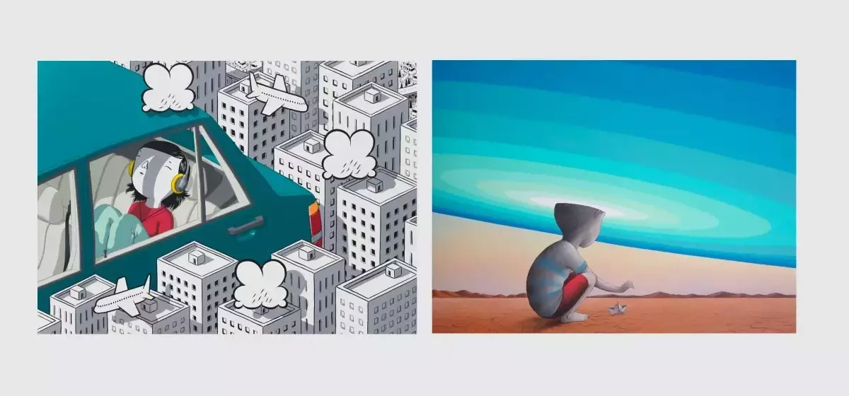 Millo & Seth Ausstellung: Eine Reise 'Jenseits' der Wände in der GGA Galerie