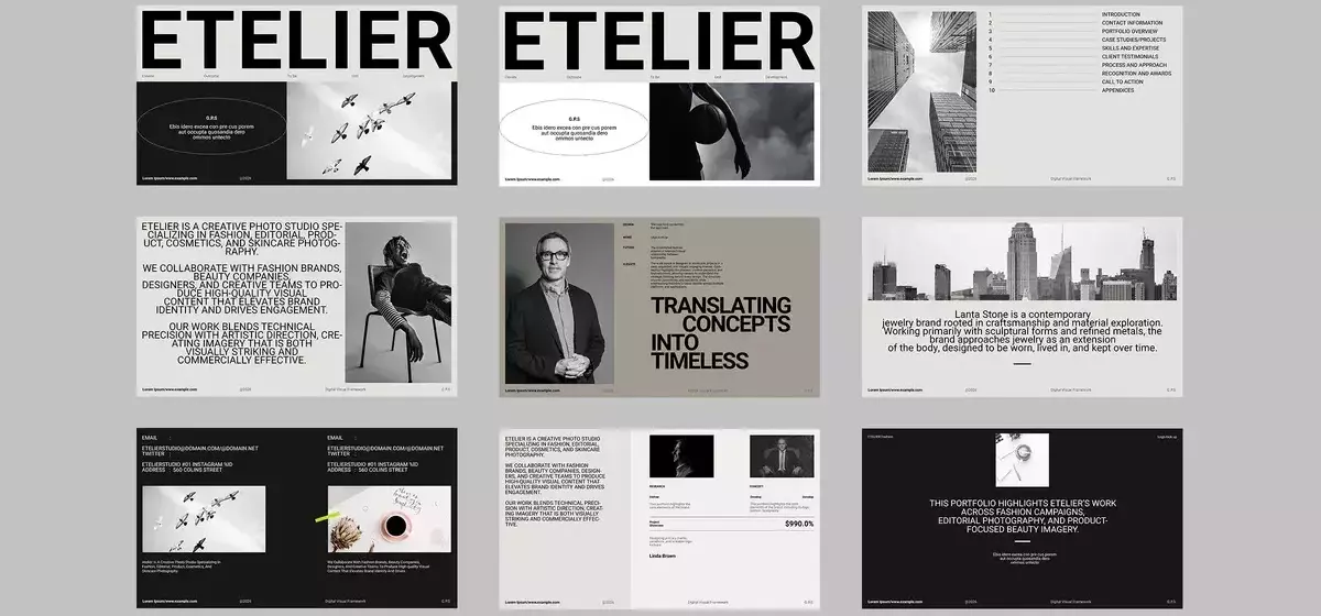 Meistern Sie Ihre Präsentationen: Die Rolle des Adobe InDesign Brand Portfolio Templates