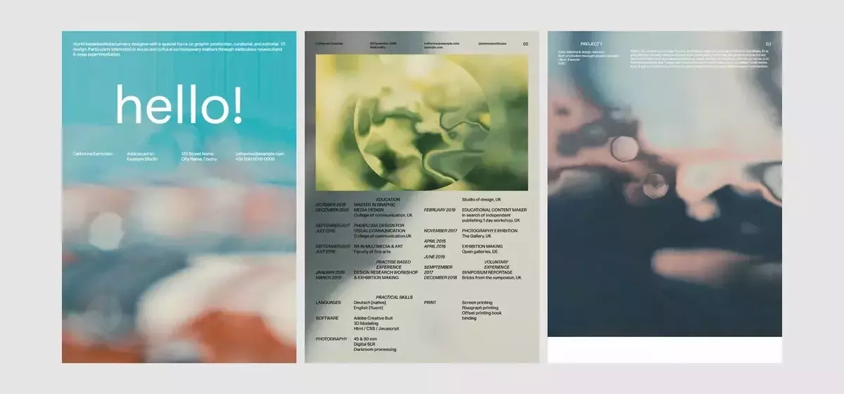 Kreatives Layout für Lebenslauf und Portfolio: Ein Leitfaden, um Personalverantwortliche zu beeindrucken