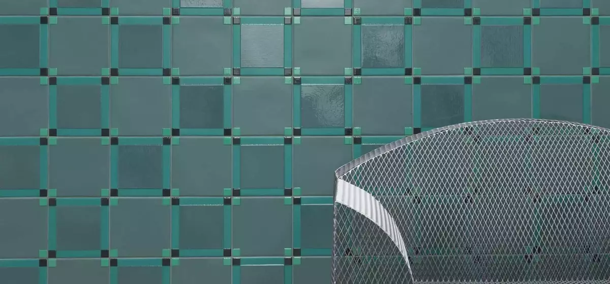Keramik-Fliesenkollektion "Homage to the Square": Albers' Farbtheorie in Materie umgesetzt