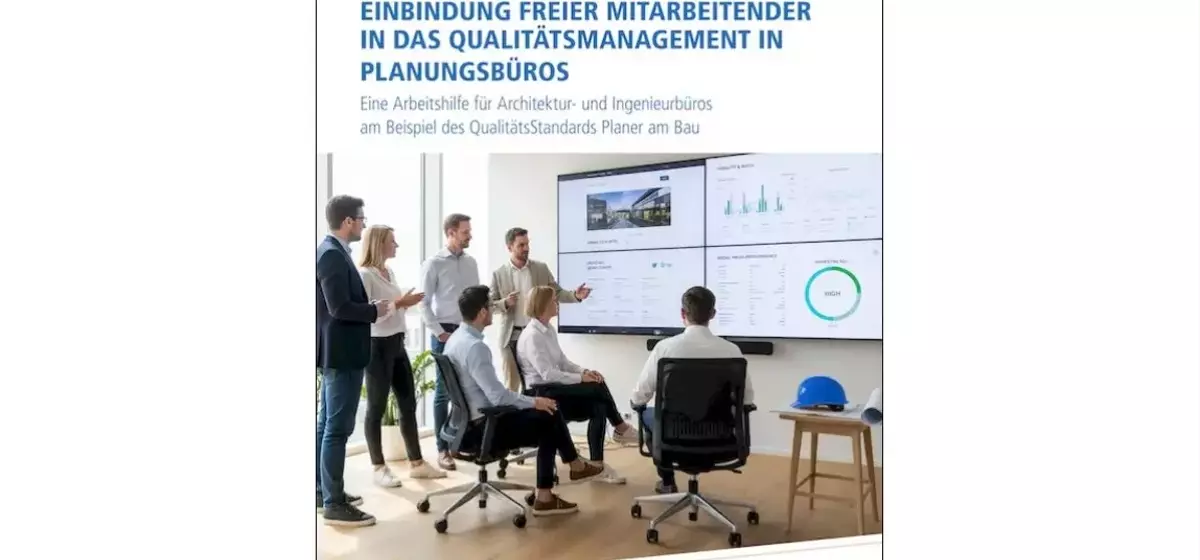 Neues E-Book zur Zusammenarbeit mit Freelancern in Planungsbüros