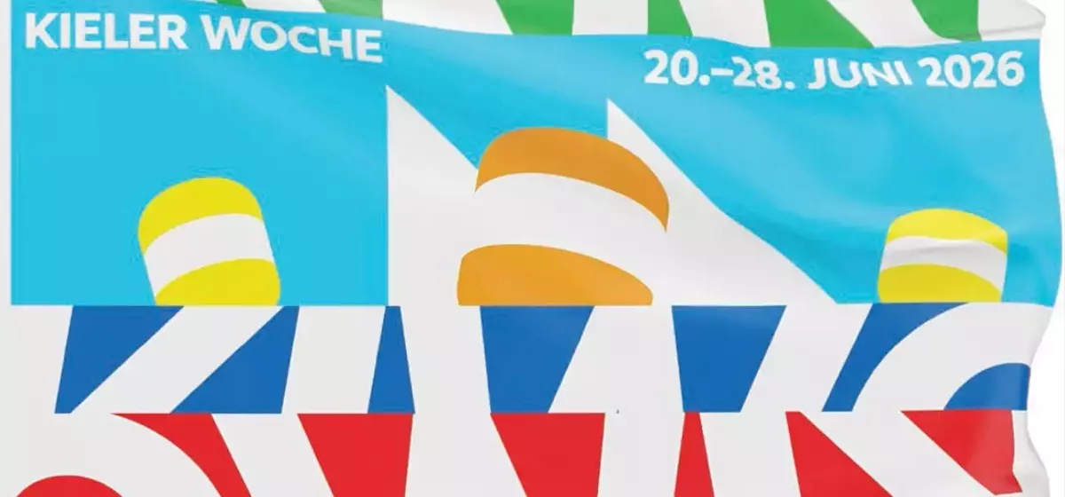 Das Design für die Kieler Woche 2026: Eine Verschmelzung aus Sport und Lebensfreude
