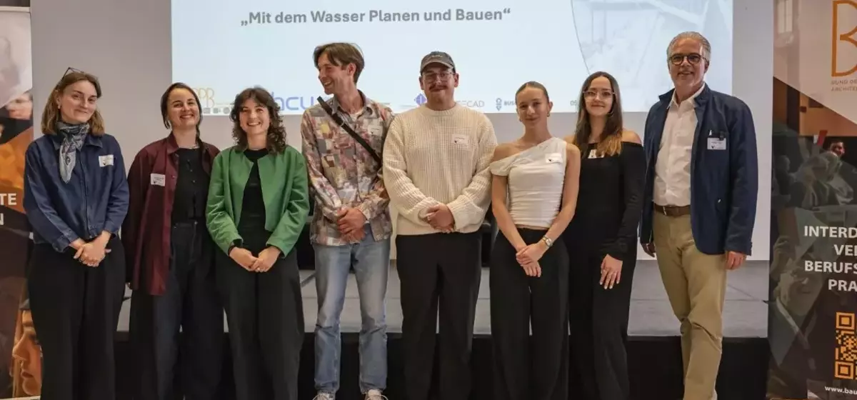 BDB Studentenförderpreis 2026: Kreative Lösungen für Wasserprobleme ausgezeichnet