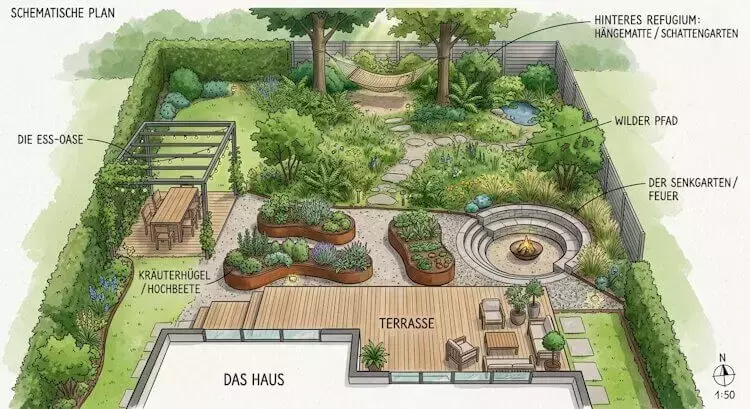 Garten-Oase neu gestalten: Moderne Konzepte für naturnahe Wohnräume