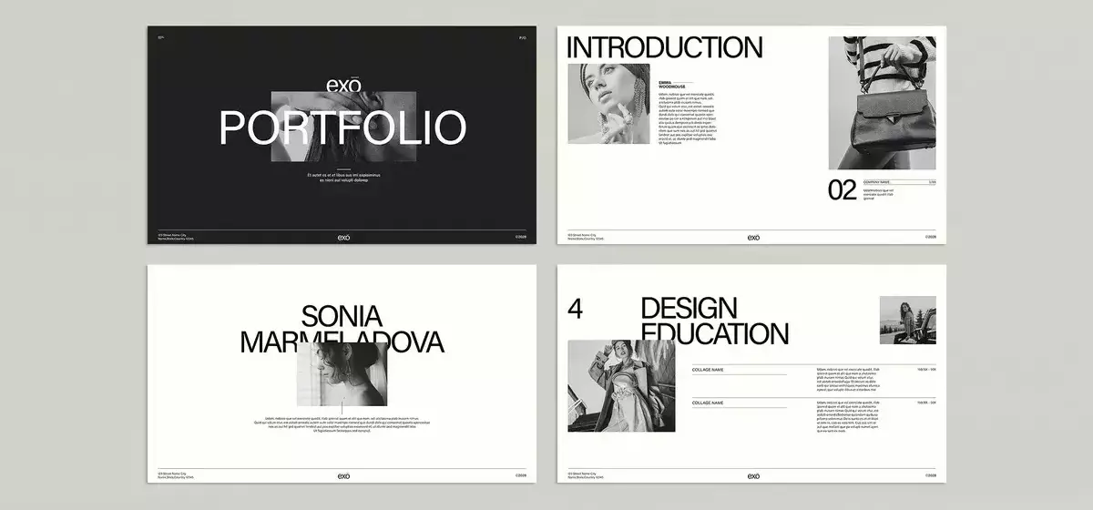 E-Type InDesign Portfolio Vorlage: Ein echter Mehrwert für Präsentationen