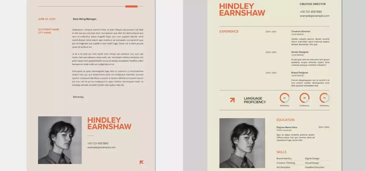 Eine detaillierte Bewertung der Adobe InDesign-Lebenslaufvorlage von GraphyPix