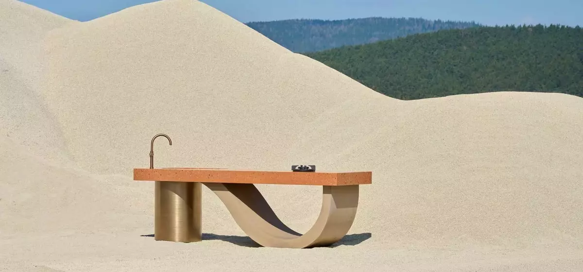 Gravelli: Beton als Designmaterial für Möbel und Interieur