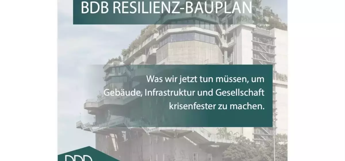 BDB-Strategie für klima- und krisenfeste Bauten: Ein Zehn-Punkte-Plan