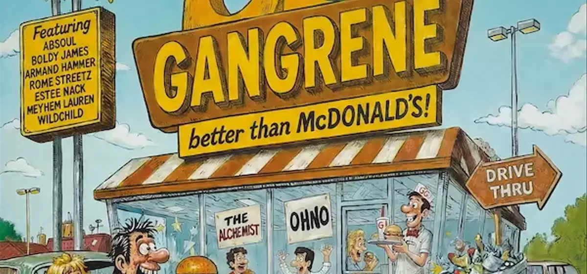 Gangrene veröffentlicht „Better Than McDonald’s“: Eine Rückkehr zum rohen Underground-Hip-Hop