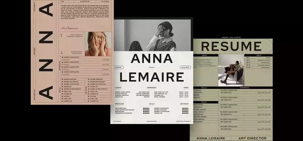 LUCETTE Designer-Lebenslauf-Kit: Eine tiefergehende Untersuchung