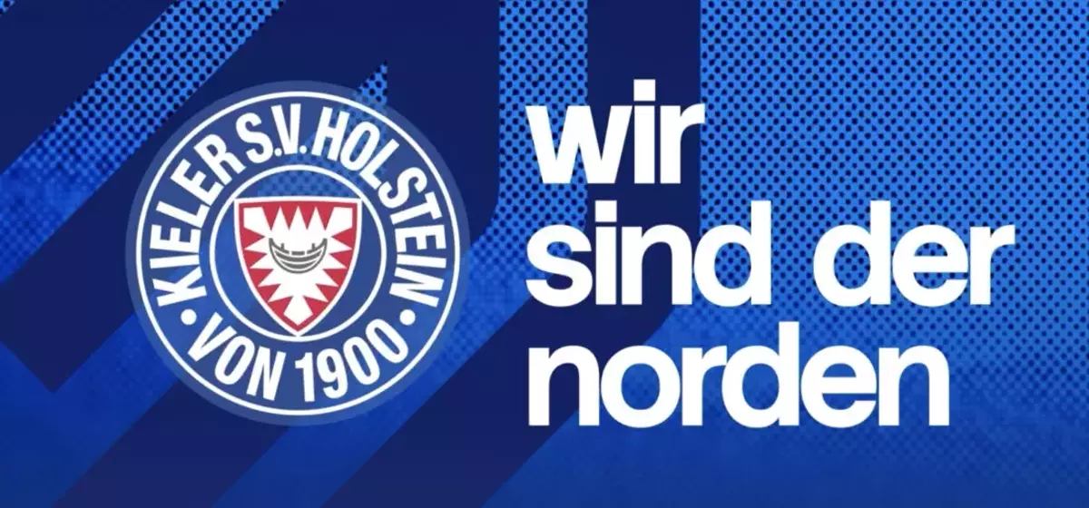 Holstein Kiels neues Markenzeichen: Storch und "Wir sind der Norden"