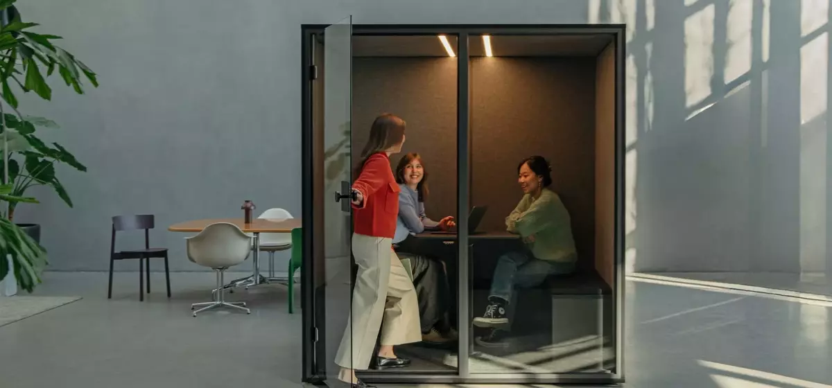 MEET: Die innovative Besprechungskabine für moderne Bürolandschaften
