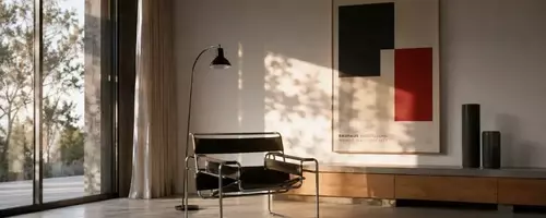 Bauhaus-inspiriertes Wohndesign: Zeitlose Moderne für Ihr Zuhause
