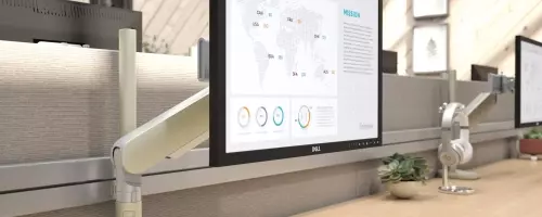 Fellowes 'Rising' Monitorarmserie: Ergonomie und ￄsthetik für moderne Arbeitswelten