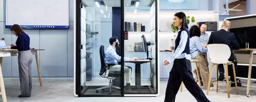 Die neue Ära der konzentrierten Arbeit: Office Pods im Großraumbüro
