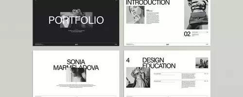 E-Type InDesign Portfolio Vorlage: Ein echter Mehrwert für Präsentationen