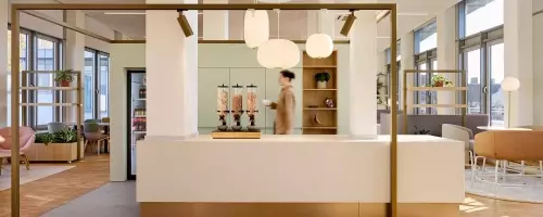 Flexible Arbeitswelten im Herzen Berlins: 4flow-Zentrale neu interpretiert