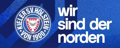 Holstein Kiels neues Markenzeichen: Storch und "Wir sind der Norden"