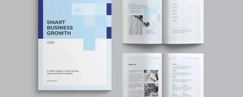 Umfassende Bewertung einer InDesign-Unternehmensbroschürenvorlage