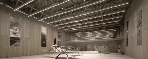 AEROTIM Hangar: Funktionalität trifft auf Design in hybriden Räumen