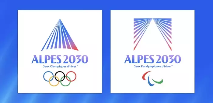 Die neue visuelle Identität der Olympischen und Paralympischen Winterspiele "Alpes 2030" wird enthüllt