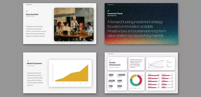 Eine Bewertung von Tom Sarraipos InDesign Pitch Deck Vorlage